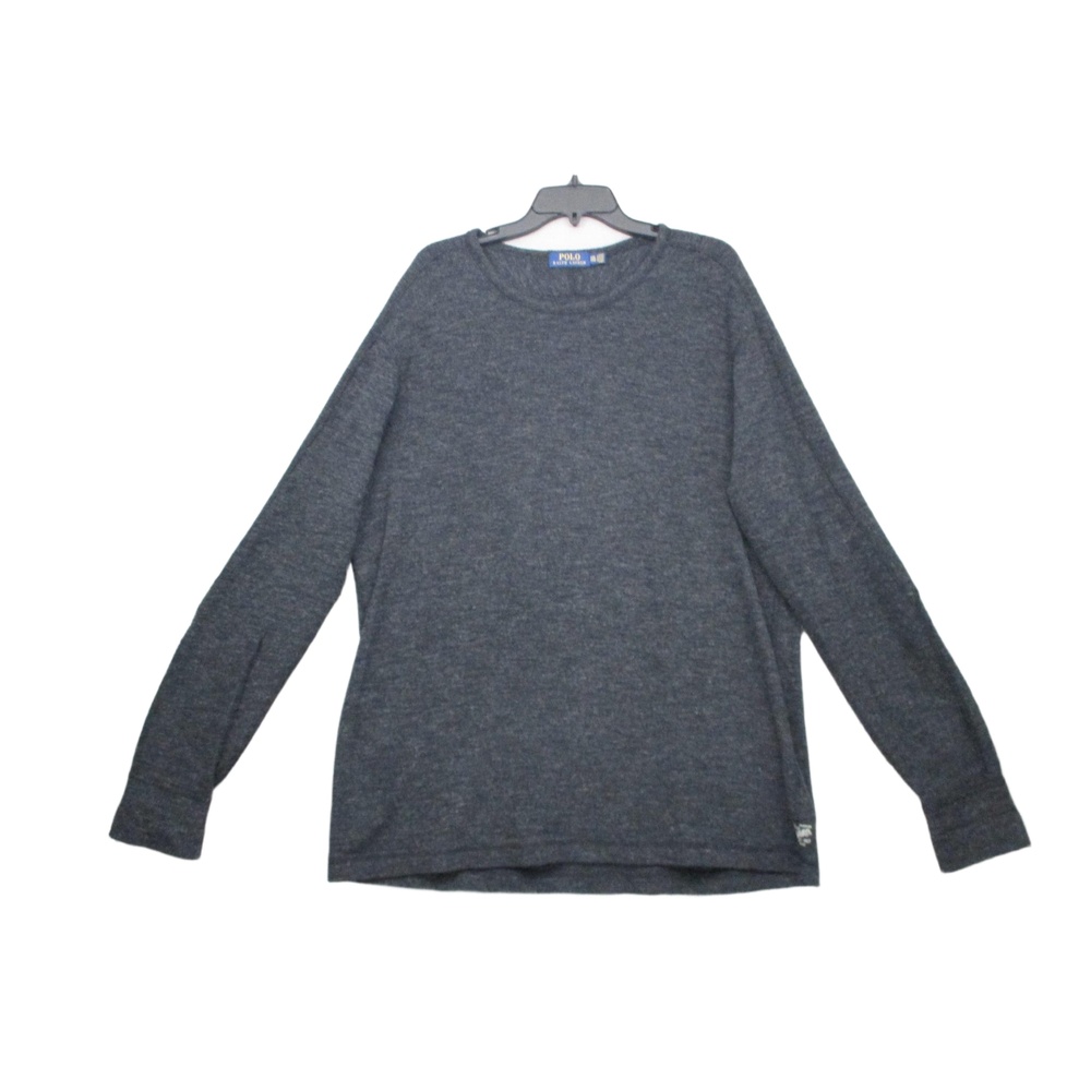Polo Ralph Lauren Heather‎ Grey Crewneck Pullover Light Weight  Sweater Size XXL